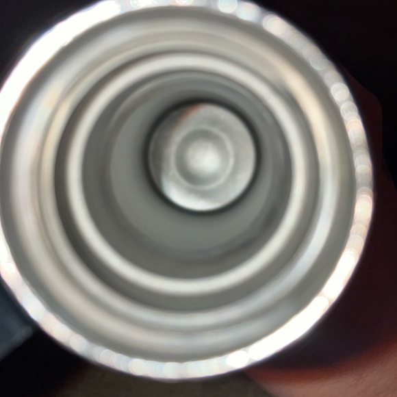 STARBUCKS Water Bottle Cup Stainless Steel Navy Blue 20 oz Tumbler Octagon Hook - Picture 4 of 4